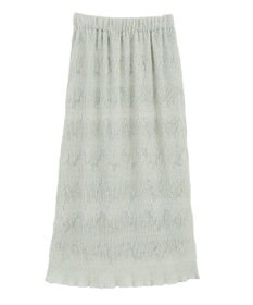 earth music&ecology マジョリカプリーツナロースカート