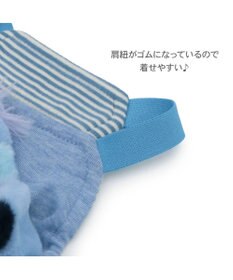 PET PARADISE ディズニー スティッチ 顔 ロンパース 《水色》小型犬