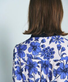 GRACE CONTINENTAL フラワープリントティアードワンピース