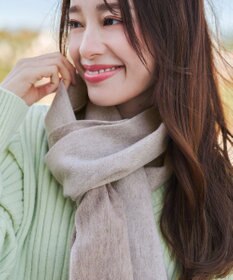 Tiaclasse 【ウール100％】リバーシブルマフラー