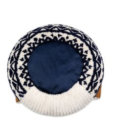 PET PARADISE ペットパラダイス 遠赤外線 丸型 寝袋 《カントリー柄》 Ｍ