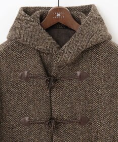 JOSEPH ABBOUD 【キングサイズ・軽量/シェットランドツィード/インポート素材】 シェットランドツィード ダッフルコート