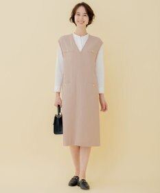 自由区 L ラミーブッチャー ジャンパースカート