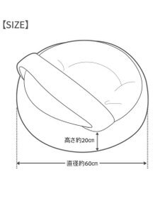 PET PARADISE ペットパラダイス 遠赤外線 丸型 寝袋 《カントリー柄》 Ｍ