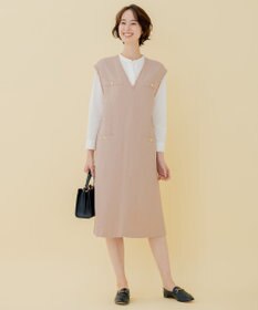 自由区 ラミーブッチャー ジャンパースカート