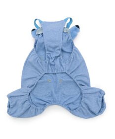 PET PARADISE ディズニー スティッチ 顔 ロンパース 《水色》小型犬