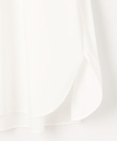 組曲 L 【KUMIKYOKU NAVY】スタンドフリルシャーティング ブラウス