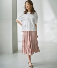 組曲 L コクーンシルエットカットソー