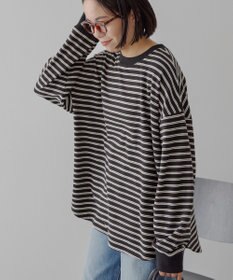 AMERICAN HOLIC ソフトタッチボーダープルオーバー