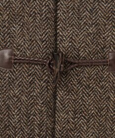 JOSEPH ABBOUD 【キングサイズ・軽量/シェットランドツィード/インポート素材】 シェットランドツィード ダッフルコート