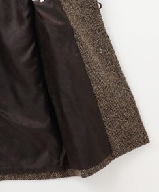 JOSEPH ABBOUD 【キングサイズ・軽量/シェットランドツィード/インポート素材】 シェットランドツィード ダッフルコート