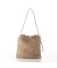 UNBILLION カシュカシュ cachecache / エコファーシンプルショルダートートバッグ