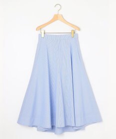 組曲 【セットアップ着用可・WEB限定】コンパクトシャーティング フレアスカート