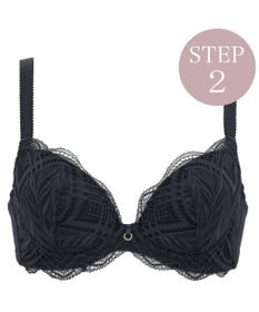 BRADELIS New York 【BRADELIS New York / 育乳補整ブラ・STEP2 寄せる】ナオミステップ2ブラ24S2