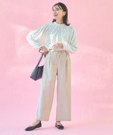 ANY 【ウエストゴム】イージケア美脚パンツ ワイド