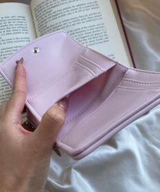 WEGO メタルロゴキルティングウォレット