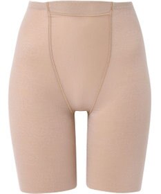 Wing ガードル ほどよいおなか押さえ 綿混(身生地部) ソフトタイプ ロング丈 一枚ばき可能 3Lまで対応 大きいサイズ NQ1762 ウイング／ワコール