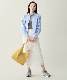 ANY L ANYクロップドシャツ