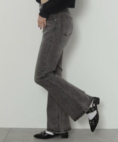 WEGO ストレッチフレアデニムパンツ