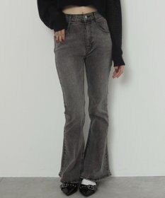 WEGO ストレッチフレアデニムパンツ