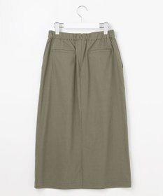 J.PRESS LADIES 【人気素材】セルロースリネンストレッチ ナロー スカート