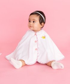 MIKI HOUSE HOT BISCUITS 【70-90cm】 パイル素材 おでかけポンチョ