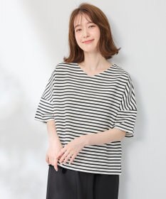 ANY ドライポンチVネックプルオーバー