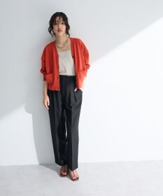 Green Parks ・ＥＬＥＮＣＡＲＥ　ＤＵＥ　リネンライク２タックパンツ