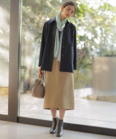 J.PRESS LADIES チノストレッチ ナロー スカート