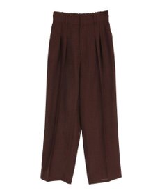 Green Parks ・ＥＬＥＮＣＡＲＥ　ＤＵＥ　リネンライク２タックパンツ