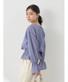 earth music&ecology シャーリングシアーブラウス