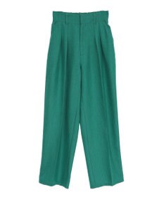 Green Parks ・ＥＬＥＮＣＡＲＥ　ＤＵＥ　リネンライク２タックパンツ