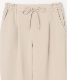 ANY L 【ウエストゴム/ストレッチ/セットアップ可】イージィケアストレッチテーパードパンツ