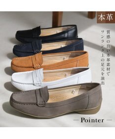 Pointer 本革ドライビングシューズ