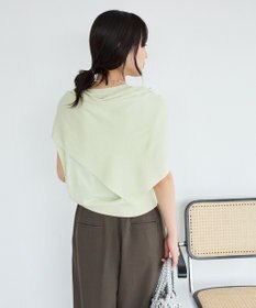 CRAFT STANDARD BOUTIQUE 【2点SET】ストール付きノースリーブニットプルオーバー