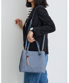 MioFIRANO カジュアルシッククロスラインハンドバッグ 2WAY チャーム付き　FIRANO フィラノ