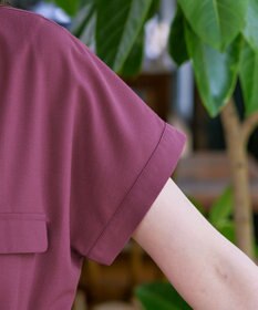 Tiaclasse 【洗える】フラップポケットワンピース