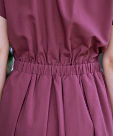 Tiaclasse 【洗える】フラップポケットワンピース