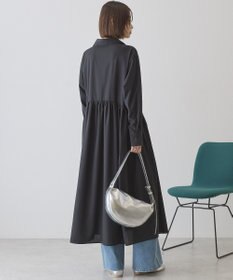 AMERICAN HOLIC 【イージーケア】ギャザーシャツワンピース