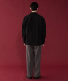 WEGO ブロードダブルZIPシャツ（LS）