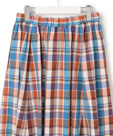 J.PRESS YORK STREET 【WOMEN】チェックフレアスカート