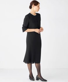 自由区 FORMAL 【人気NO.1 / 洗える】ボレロ風ワンピース