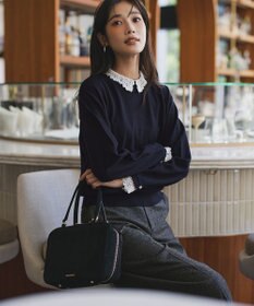 23区 【WEB&一部店舗限定】スエード ボストン バッグ