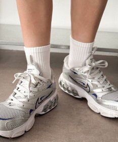 WEGO 手描き風刺繍アンクルパイルソックス