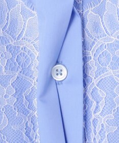 自由区 【カトリエムブーケ】Borde de dentelle ラッセルレースシャツ