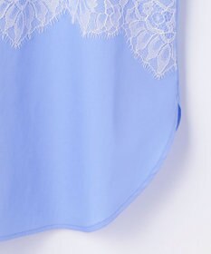 自由区 【カトリエムブーケ】Borde de dentelle ラッセルレースシャツ
