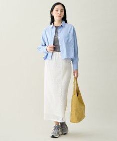 ANY L ANYクロップドシャツ