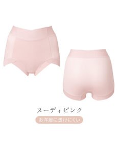 BRADELIS New York 【BRADELIS NewYork peace】　綿混楽々ハイウエストショーツ