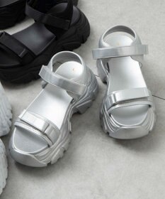 WEGO 【S～XLサイズ】厚底ダッドスポーツサンダル