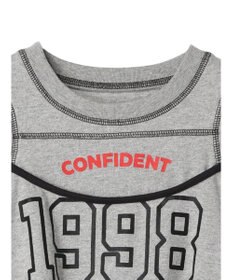 Green Parks ＥＧＯＩＳＴ　肩開きロゴ長袖プルオーバー